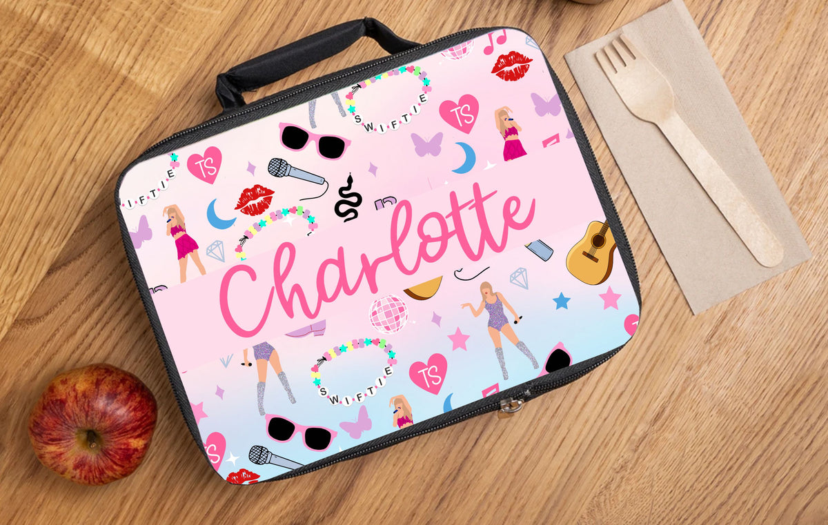 Personalized Taylor Swift Inspired Lunch Box